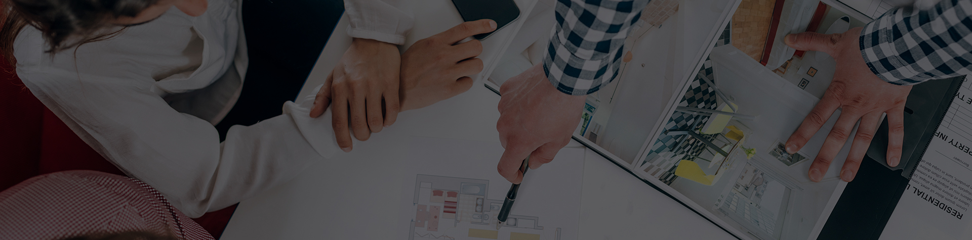 Project planning discussion, image from the original Moment Group website