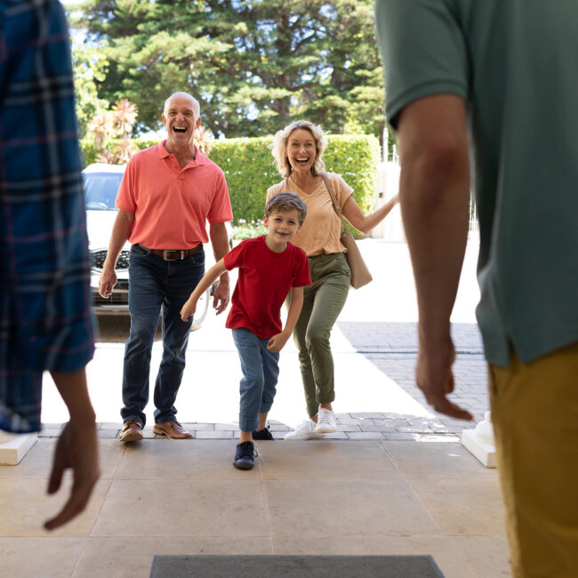 Family welcome; original project cover, not a project rendering